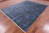 William Morris Hand Knotted Wool Rug - 7' 11 X 10' 3 - Golden Nile