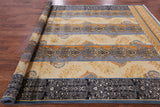 William Morris Hand Knotted Wool Rug - 8' 1" X 9' 11" - Golden Nile