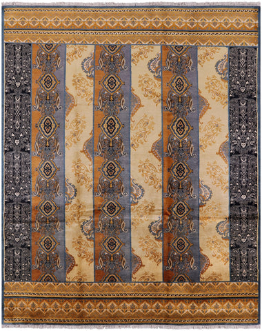 William Morris Hand Knotted Wool Rug - 8' 1