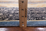 William Morris Hand Knotted Wool Rug - 8' 1" X 9' 11" - Golden Nile