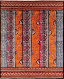 William Morris Handmade Wool Rug - 8' 2" X 9' 11" - Golden Nile