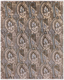 William Morris Handmade Wool Rug - 8' 1" X 10' 1" - Golden Nile