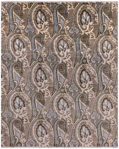 William Morris Handmade Wool Rug - 8' 1