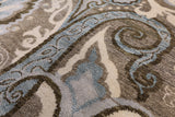 William Morris Handmade Wool Rug - 8' 1" X 10' 1" - Golden Nile