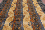 William Morris Handmade Wool Rug - 8' 3" X 9' 11" - Golden Nile