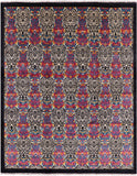 William Morris Hand Knotted Wool Rug - 8' 0" X 10' 0" - Golden Nile