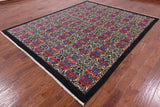 William Morris Hand Knotted Wool Rug - 8' 0" X 10' 0" - Golden Nile