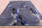 William Morris Hand Knotted Wool Rug - 8' 1" X 10' 2" - Golden Nile