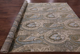 William Morris Handmade Wool Rug - 7' 9" X 10' 0" - Golden Nile