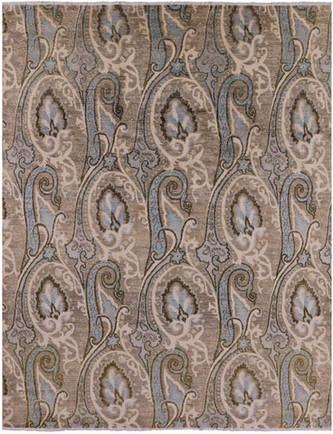 William Morris Handmade Wool Rug - 7' 9