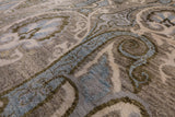 William Morris Handmade Wool Rug - 7' 9" X 10' 0" - Golden Nile