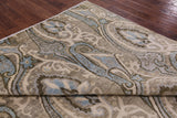 William Morris Handmade Wool Rug - 7' 9" X 10' 0" - Golden Nile