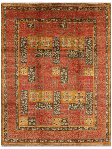 William Morris Handmade Wool Rug - 8' 1