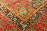 William Morris Handmade Wool Rug - 8' 1" X 10' 4" - Golden Nile