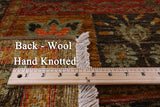 William Morris Handmade Wool Rug - 8' 1" X 10' 4" - Golden Nile