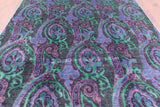 William Morris Handmade Wool Rug - 7' 10 X 9' 10 - Golden Nile