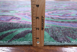 William Morris Handmade Wool Rug - 7' 10 X 9' 10 - Golden Nile