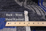William Morris Handmade Wool Rug - 7' 11' X 9' 5" - Golden Nile