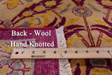William Morris Handmade Wool Rug - 8' 2" X 10' 1" - Golden Nile