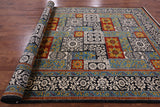 William Morris Handmade Wool Area Rug - 8' 2" X 14' 6" - Golden Nile