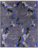 William Morris Handmade Wool Rug - 8' 0" X 10' 0" - Golden Nile