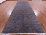 William Morris Hand-Knotted Wool Rug - 6' 0" X 17' 10" - Golden Nile