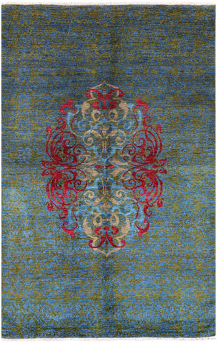 William Morris Handmade Wool Rug - 6' 0