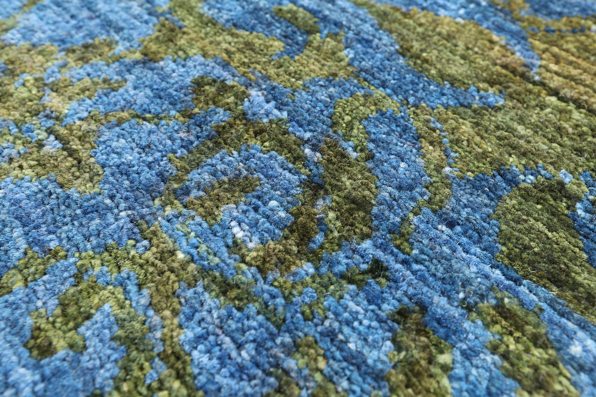 William Morris Handmade Wool Rug - 6' 0" X 9' 3" - Golden Nile