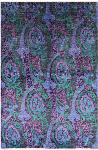 William Morris Handmade Wool Rug - 6' 0