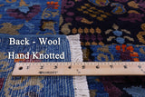 William Morris Handmade Wool Rug - 6' 0" X 9' 2" - Golden Nile