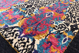 William Morris Hand Knotted Wool Rug - 5' 8" X 9' 5" - Golden Nile