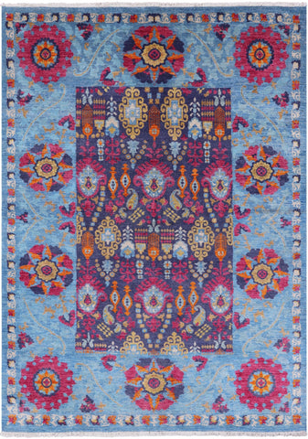 William Morris Hand Knotted Wool Rug - 6' 0
