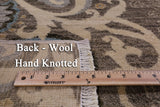 William Morris Hand Knotted Wool Rug - 6' 0" X 9' 0" - Golden Nile