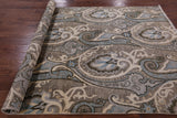 William Morris Hand Knotted Wool Rug - 6' 0" X 9' 0" - Golden Nile