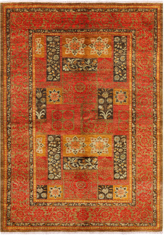 William Morris Handmade Wool Rug - 6' 2