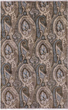 William Morris Handmade Wool Rug - 6' 0" X 9' 3" - Golden Nile