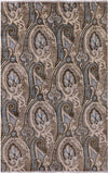 William Morris Handmade Wool Rug - 6' 0" X 9' 3" - Golden Nile
