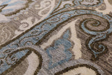 William Morris Handmade Wool Rug - 6' 0" X 9' 3" - Golden Nile