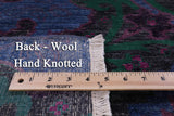 William Morris Hand Knotted Wool Rug - 6' 0" X 9' 0'' - Golden Nile