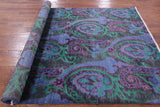 William Morris Hand Knotted Wool Rug - 6' 0" X 9' 0'' - Golden Nile