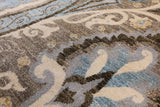 William Morris Hand Knotted Wool Rug - 6' 1" X 9' 4" - Golden Nile
