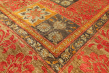 William Morris Hand Knotted Wool Rug - 6' 2" X 9' 1" - Golden Nile