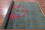William Morris Handmade Wool Rug - 5' 11" X 9' 0" - Golden Nile