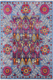 William Morris Handmade Wool Rug - 6' 0" X 8' 10" - Golden Nile
