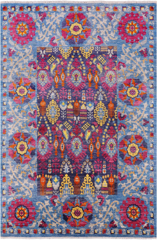 William Morris Handmade Wool Rug - 6' 0