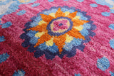 William Morris Handmade Wool Rug - 6' 0" X 8' 10" - Golden Nile