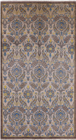 William Morris Handmade Wool Area Rug - 6' 0