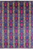 William Morris Handmade Wool Rug - 5' 1" X 7' 2" - Golden Nile