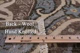 William Morris Handmade Wool Rug - 4' 11" X 8' 2" - Golden Nile