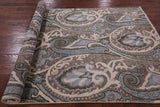 William Morris Handmade Wool Rug - 4' 11" X 8' 2" - Golden Nile